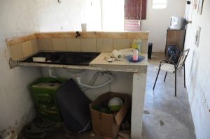 Casa da idosa que foi resgatada pela polícia