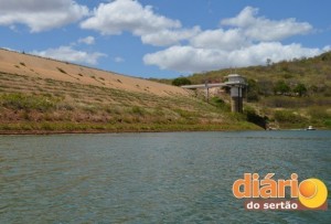 Parede do Açude de Boqueirão