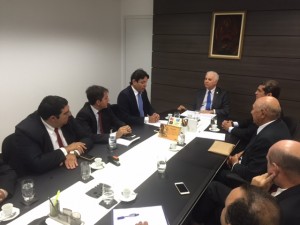 Reunião entre OAB Cajazeiras, OAB Paraíba e presidente do TJPB