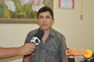 Wellington Dias, presidente do SINTRACS-CR