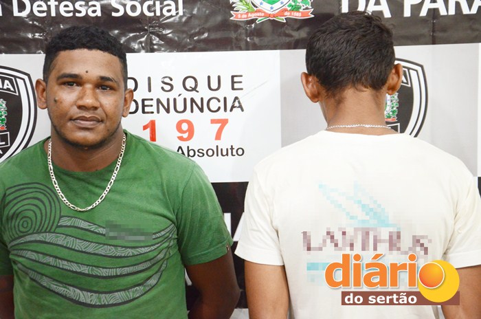 Vigilante e menor foram levados para delegacia de polícia civil (foto: Diário do Sertão)