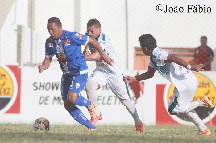 Atlético de Cajazeiras não conseguiu vencer o Dinossauro (foto: João Fábio)