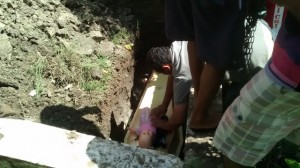 Criança é sepultada em Cajazeiras