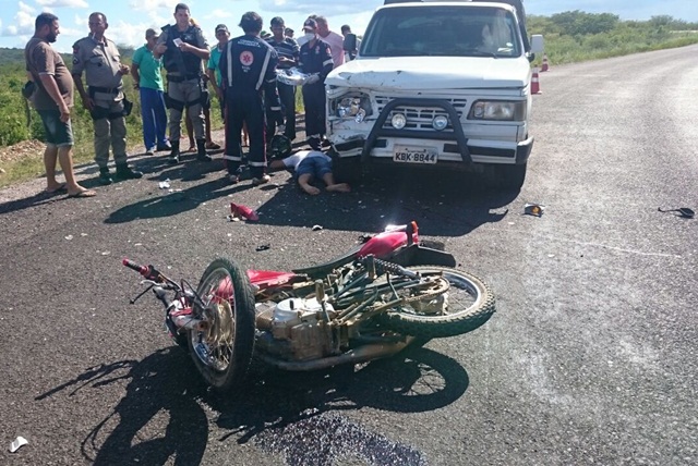 O acidente aconteceu nesse sábado em rodovia do Sertão da Paraíba