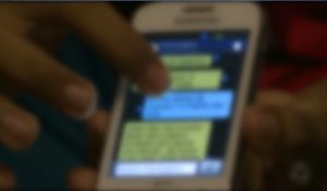 Menino mostrou conversas com o padre nas redes sociais