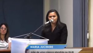 Mãe de Gabrielly rebateu as declarações de médica