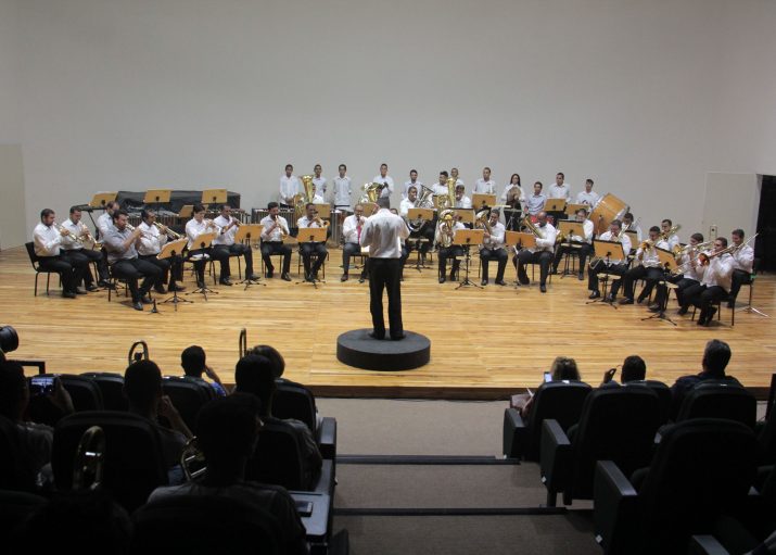 Concerto dos alunos da rede pública do estado (Foto: Secom)