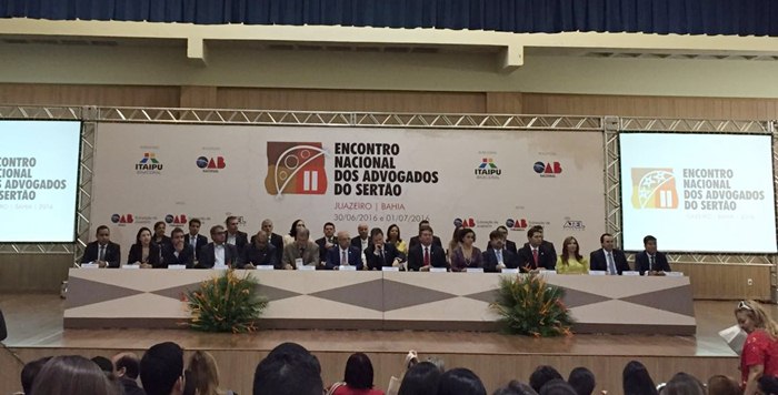 II Encontro Nacional dos Advogados do Sertão