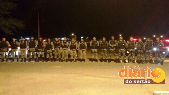 Operação Impacto é desencadeada pela Polícia Militar em Sousa e Pombal (Foto: DS)