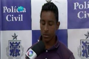 Danilo Batista Freitas, de 19 anos, teria aproveitado que a mãe da criança saiu para trabalhar Reprodução/Record Bahia