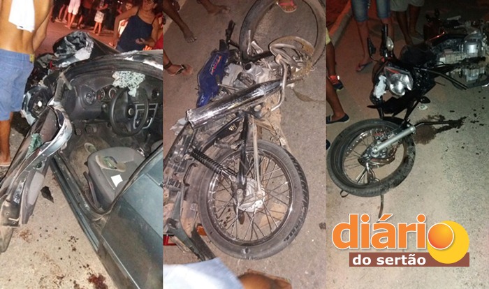 Grave acidente registrado em Triunfo (foto: Wilisses Estrela)