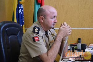 Enéas Cunha, comandante do 6º BPM