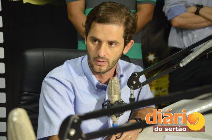 João Bosco Gadelha de Oliveira Filho foi entrevistado na TVDS (foto: Charley Garrido)