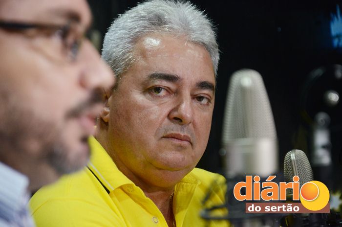 Candidato a prefeito de Nazarezinho, Salvan Mendes (foto: Charley Garrido)