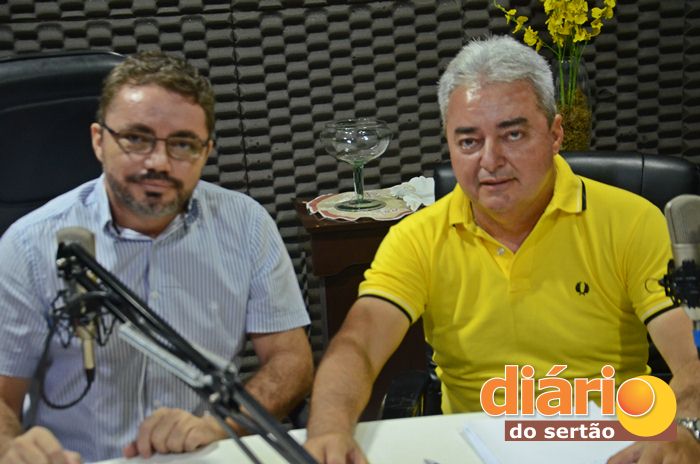 Candidato a prefeito de Nazarezinho, Salvan Mendes (foto: Charley Garrido) 