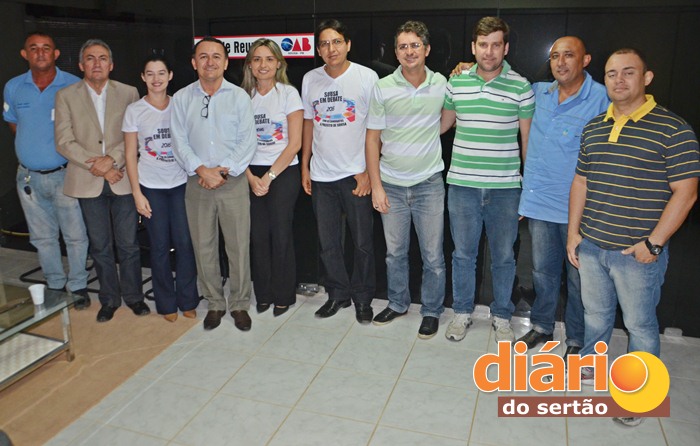 Reunião foi realizada na sede da OAB em Sousa (foto: Charley Garrido)