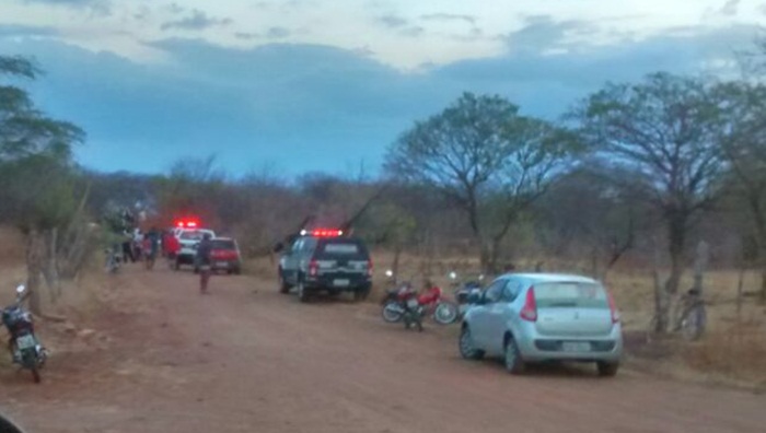 Crime ocorreu no sítio Lagoa do Bé em São João do Rio do Peixe (foto: WhatsApp)