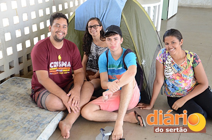 Estudantes ocuparam sede do IFPB em Sousa (foto: Charley Garrido)