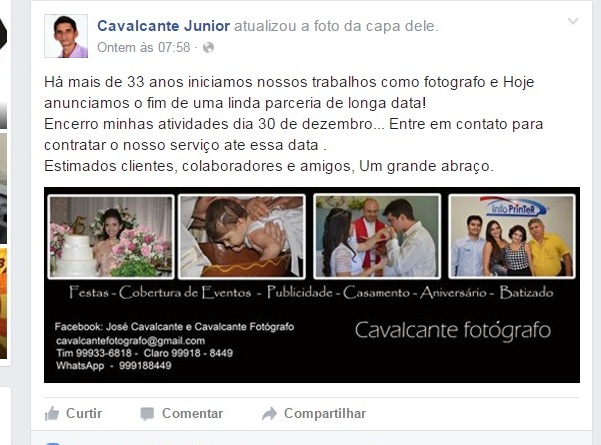 Cavalcante fotográfo