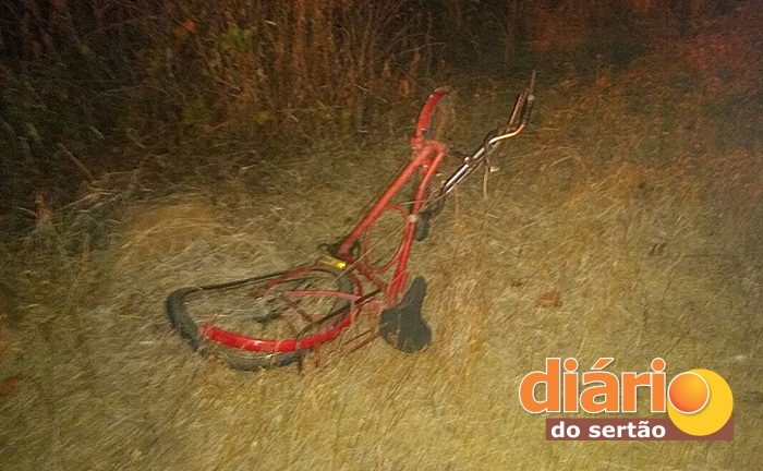 Bicicleta ficou totalmente destruída (foto: DS)