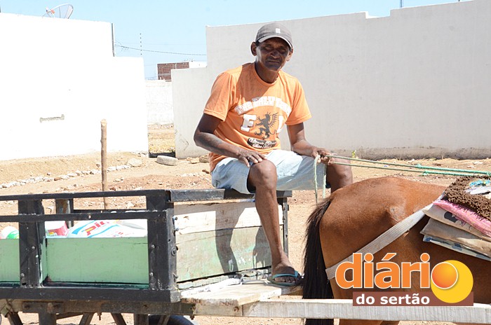 Francisco José da Silva trabalha há 15 anos catando lixo (foto: Charley Garrido)