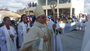 Bispo de Cajazeiras celebrou missa no Cristo