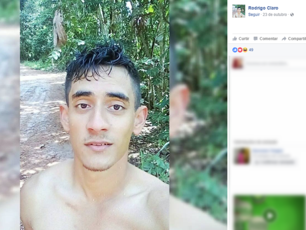 Rodrigo Claro, de 21 anos, morreu depois de passar mal em treinamento de salvamento aquático (Foto: Reprodução/ Facebook)