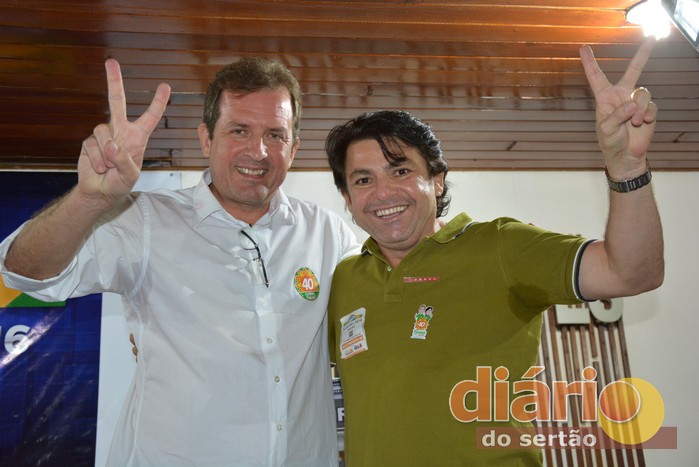 Fábio Tyrone e Zenildo Oliveira (foto: Diário do Sertão)