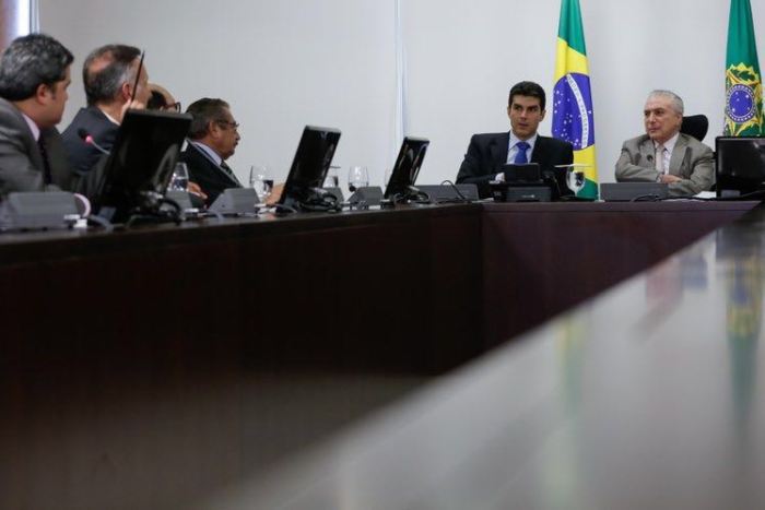 Bancada da Paraíba se reúne com Temer (Foto: Presidência da República)