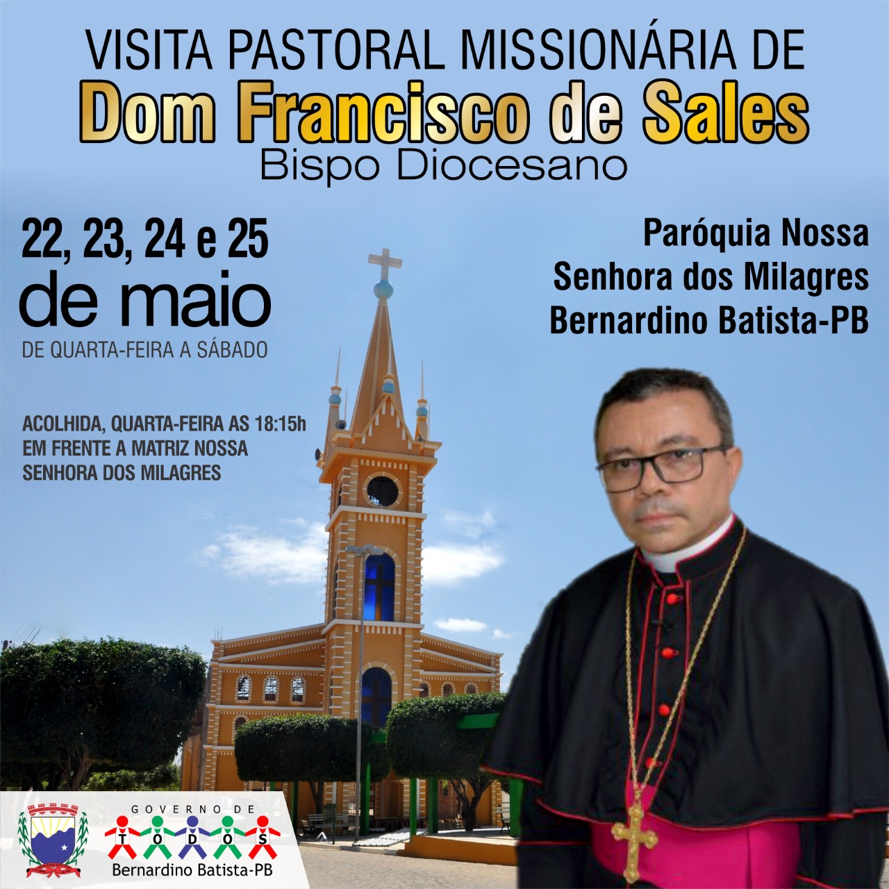 ARTIGO SOBRE A VISITA PASTORAL DO BISPO