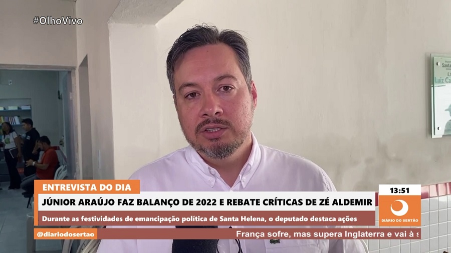 VÍDEO Júnior Araújo diz que atraso de salários em Cajazeiras 'virou