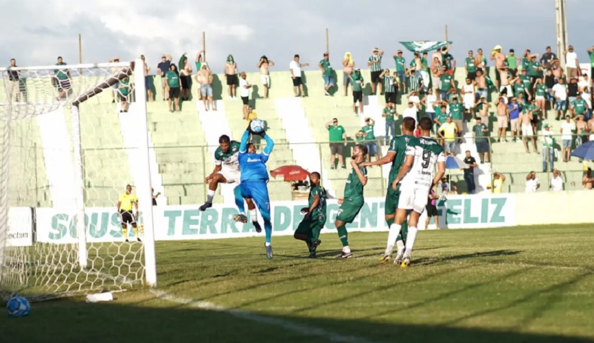 Sousa 4 x 0 Globo FC: assista aos gols do jogo