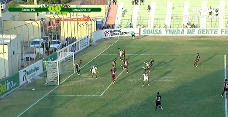 Sousa 4 x 0 Globo FC: assista aos gols do jogo