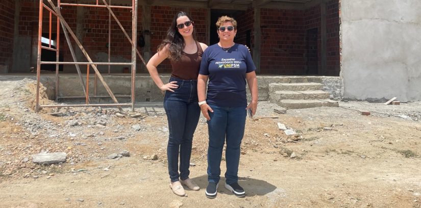 Bruna Lago e Ana Goldfarb (Foto: José Dias Neto/TV Diário do Sertão)