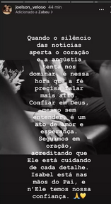 Pai de Isabel Veloso se desespera com falta de notícias sobre a filha. Foto / Reprodução / Redes Sociais